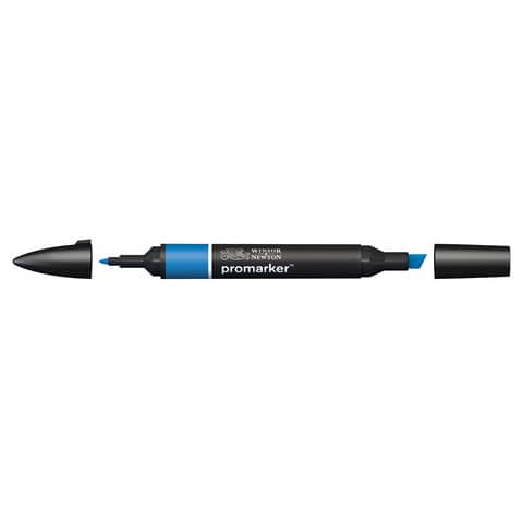 Pennarelli Winsor&Newton Promarker doppia punta fine-larga - french navy B445 - 0203355